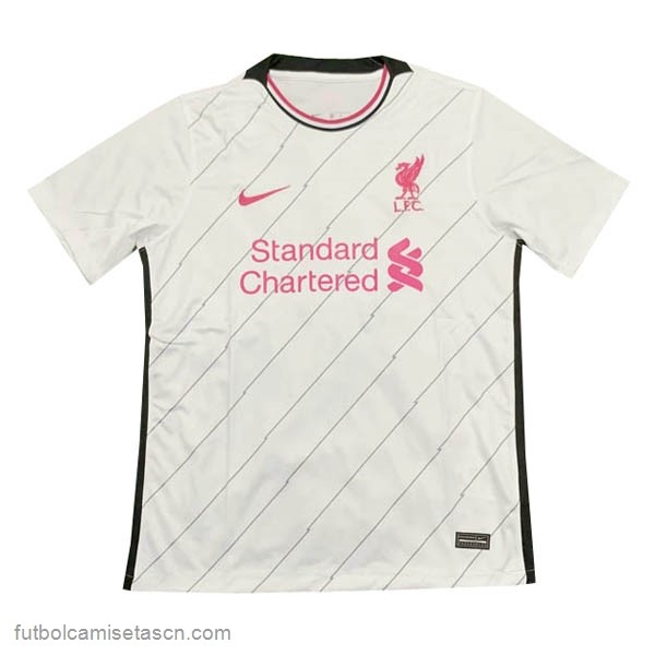 Tailandia Camiseta Liverpool Concepto 2ª 2021/22 Blanco